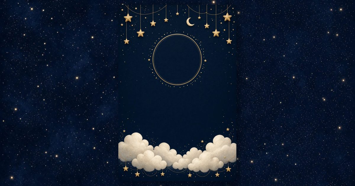 Twinkle Little Star invitation design