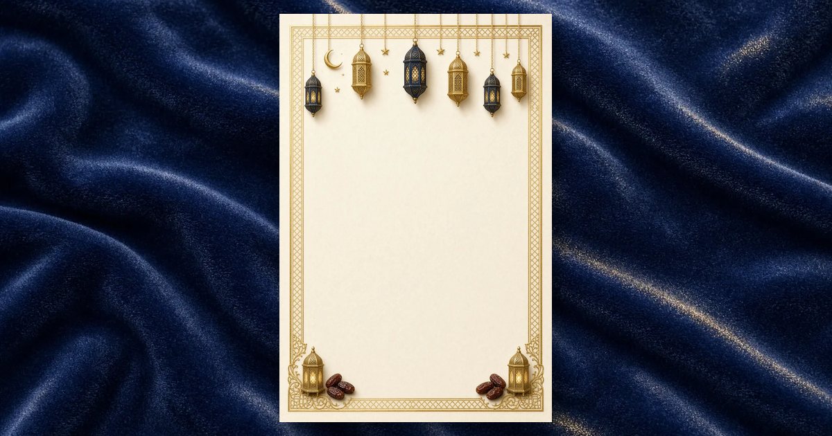 Golden Crescent invitation design