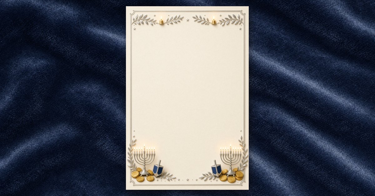 Festival of Lights invitation design