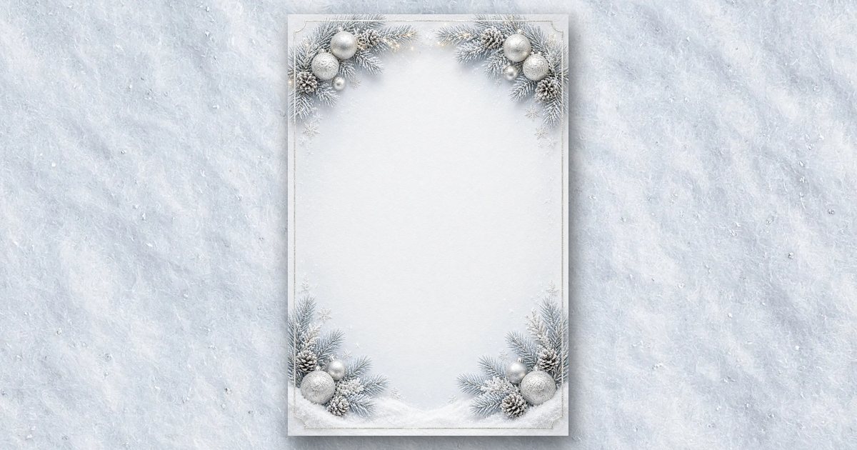 Snow Globe invitation design