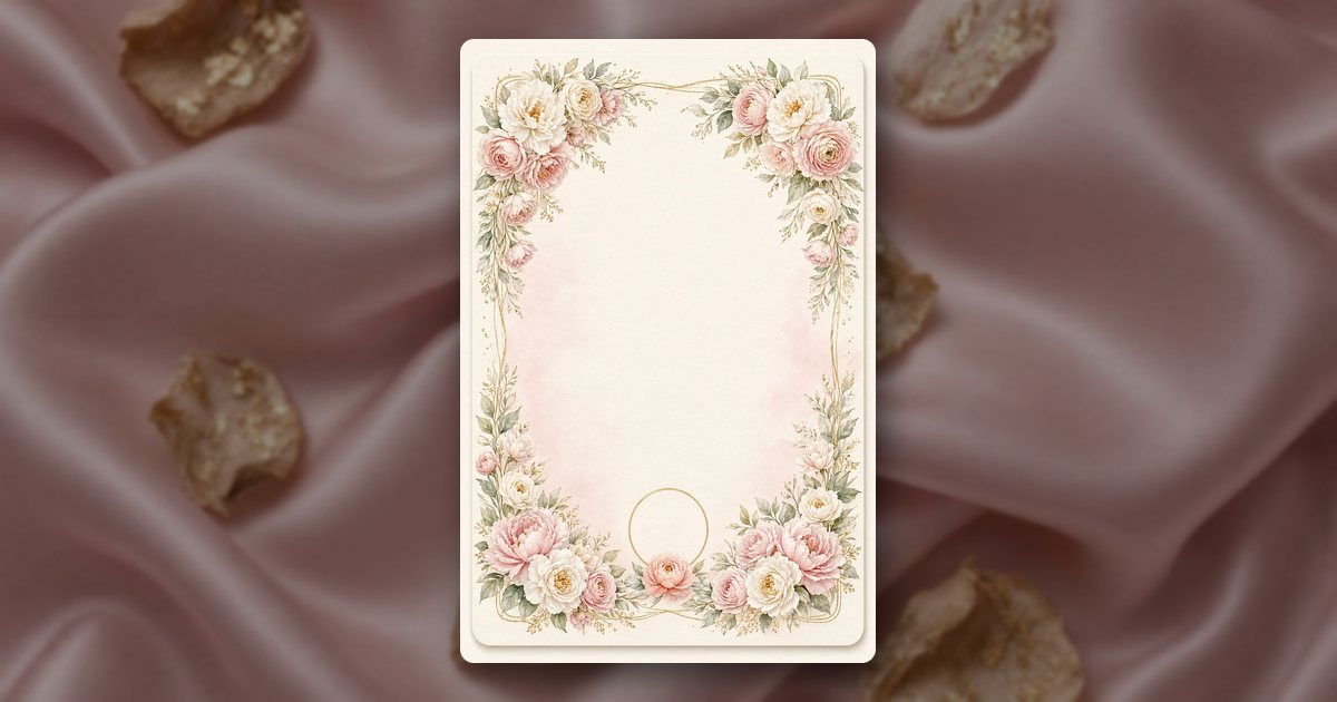 Blush Peony invitation design