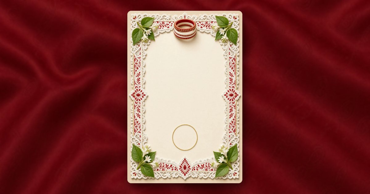 Shubho Drishti invitation design