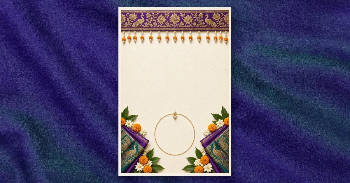 Mundavalya Pearls invitation design