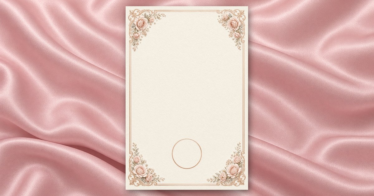 Waltz of Two invitation design