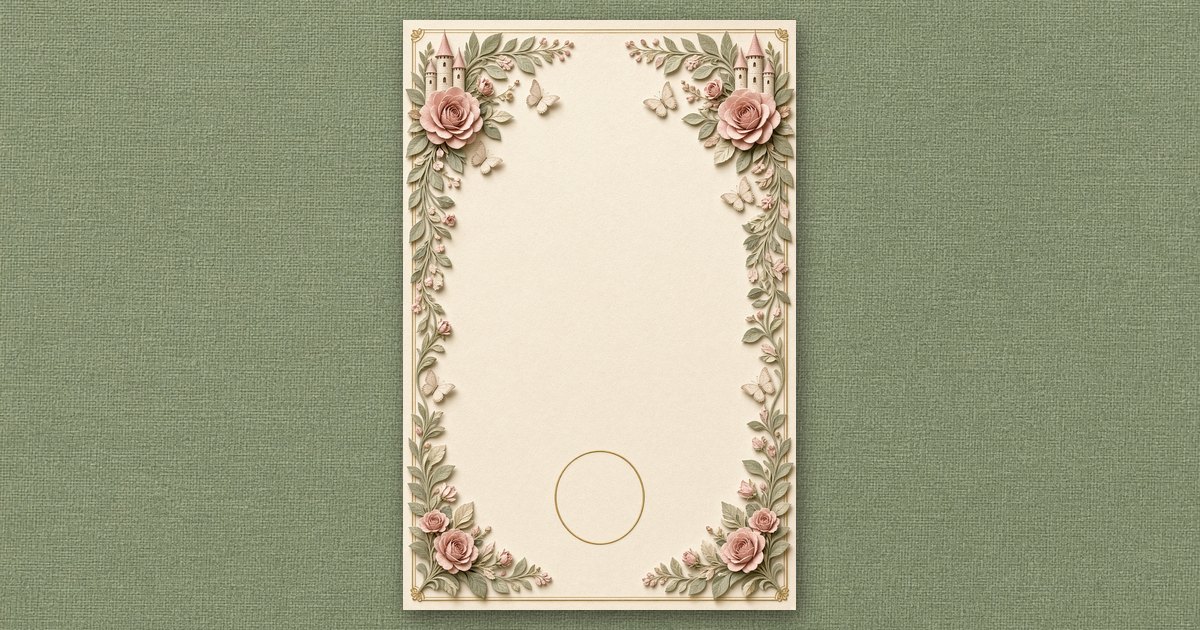 Once Upon Us invitation design